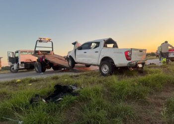 Guardia Nacional traslada a ocho personas lesionadas en volcamiento a la altura del danzante Yaqui