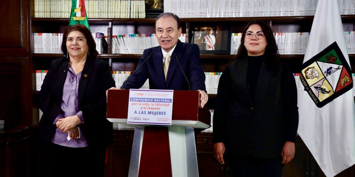 Gobernador Durazo suma a Sonora al Plan Integral contra Abuso Sexual hacia las mujeres encabezado por Presidenta Sheinbaum