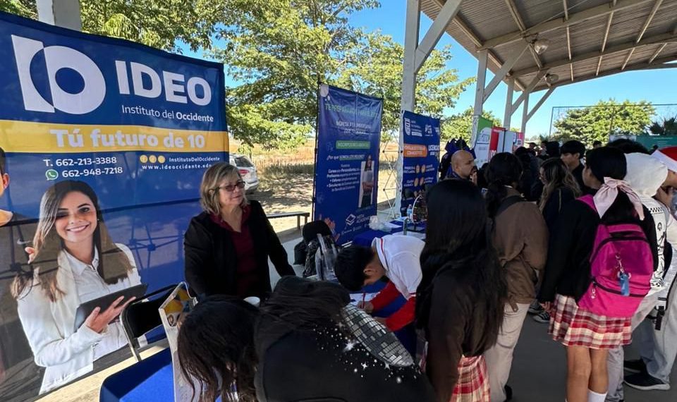 Instituto Sonorense de la Juventud realiza Feria Educativa en el Poblado Miguel Alemán