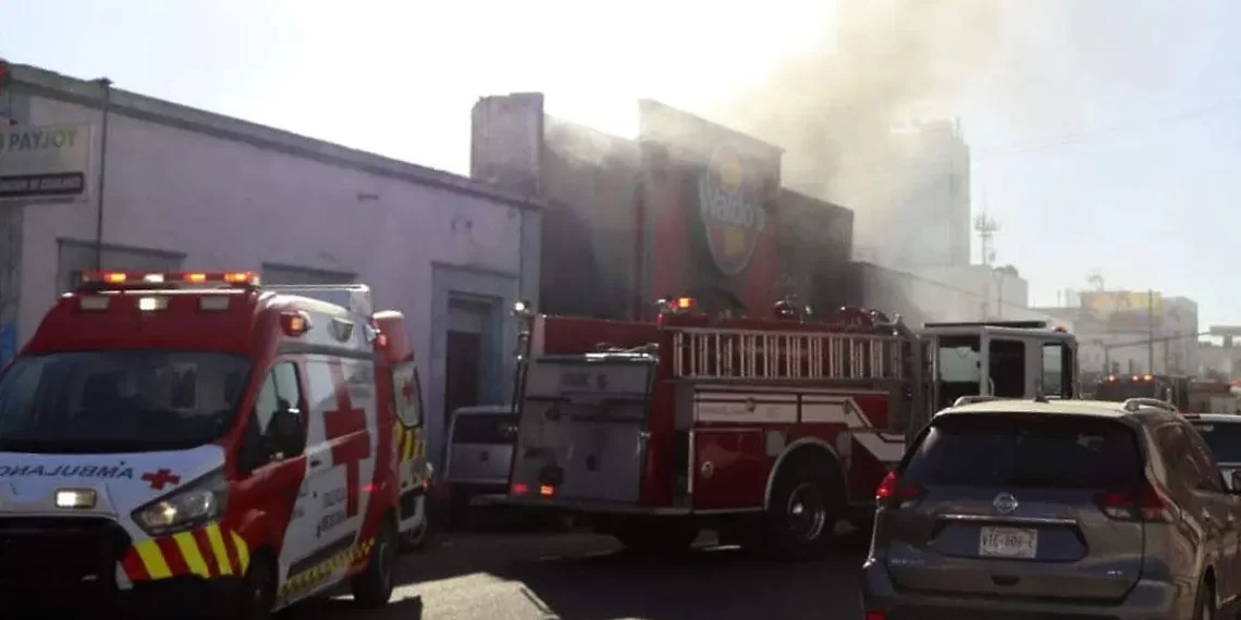 Incendio en tienda Waldo’s de Hermosillo deja 23 personas sin vida