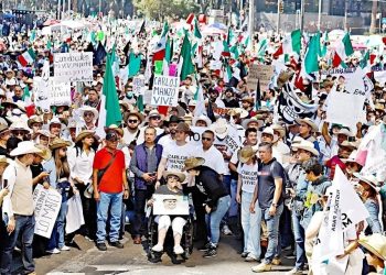 Se moviliza Marcha Z contra crimen y la 4T