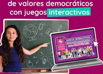 INE Sonora faro democrático y juegos interactivos sobre valores y principio de la democracia