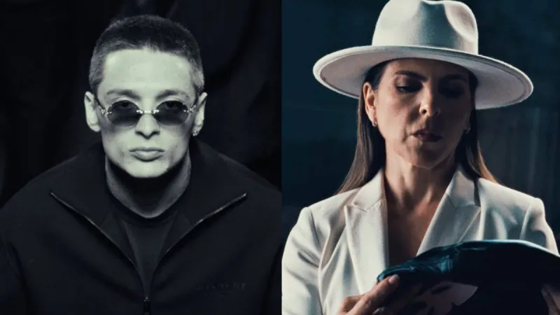 Debuta Kate del Castillo en corridos tumbados con Peso Pluma