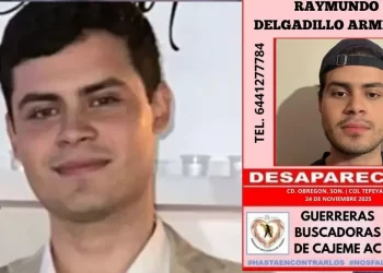 Localizan con vida a Raymundo Delgadillo tras casi una semana desaparecido en Cajeme