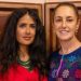 Pide Salma Salma Hayek a Claudia Sheinbaum incentivos para cine en México