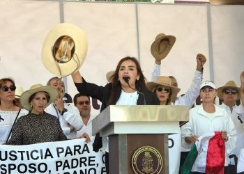 Advierte Grecia Quiroz: habrá voto de castigo