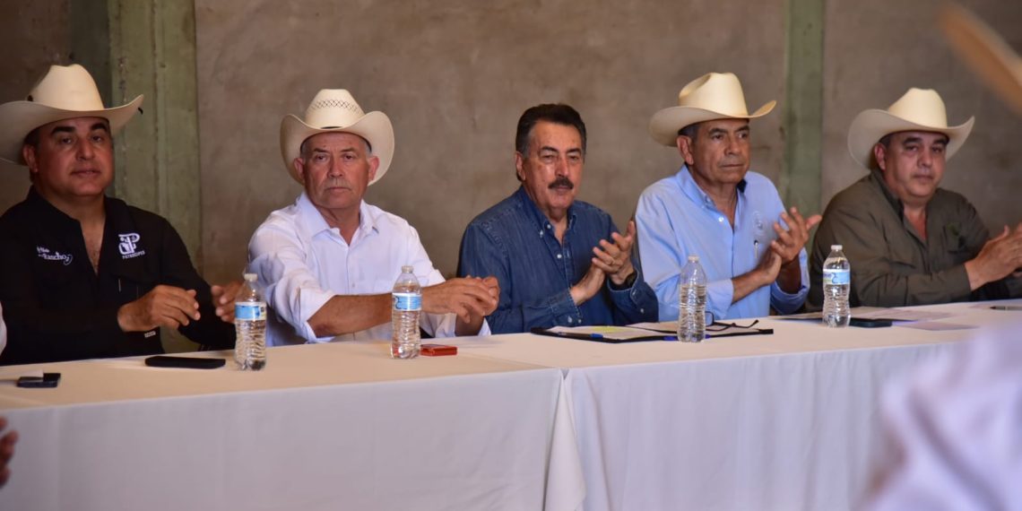Se reúne Lamarque con productores del sur de Sonora para fortalecer el sector ganadero