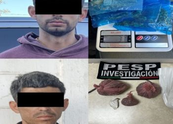 Acciones de prevención de la Policía Estatal derivan en aseguramiento de dos personas en Hermosillo
