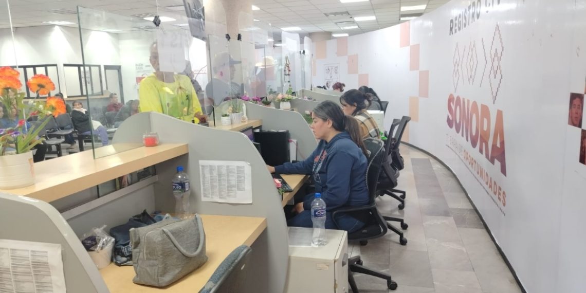 Registro Civil de Sonora mantendrá servicios y atención durante el periodo vacacional