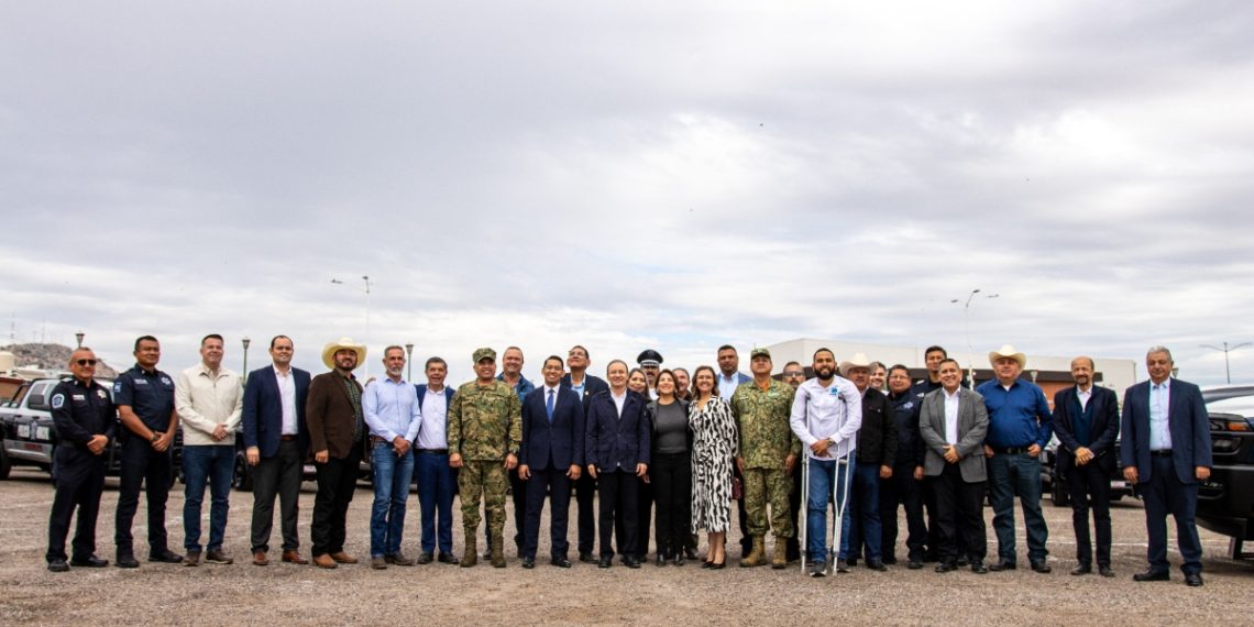 Entrega Gobierno de Sonora 67 nuevos vehículos para beneficio de la seguridad del Estado