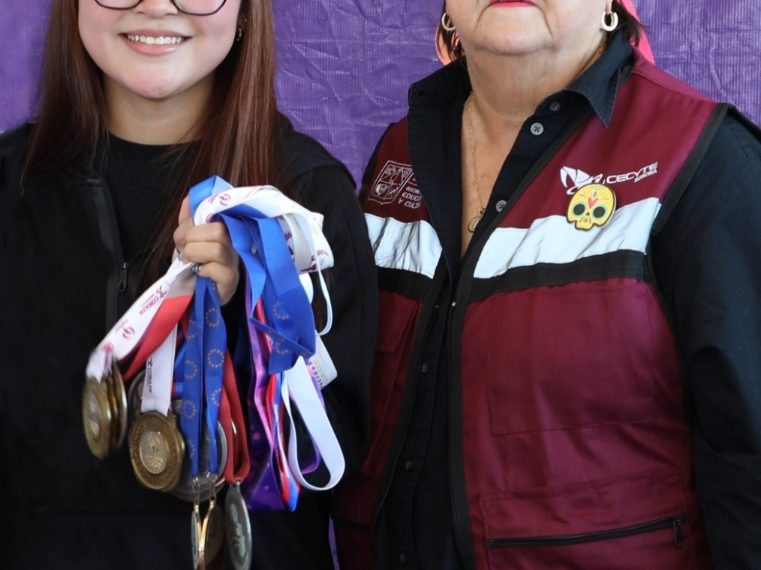 Estudiante de Cecyte Sonora destaca en disciplina de tiro deportivo