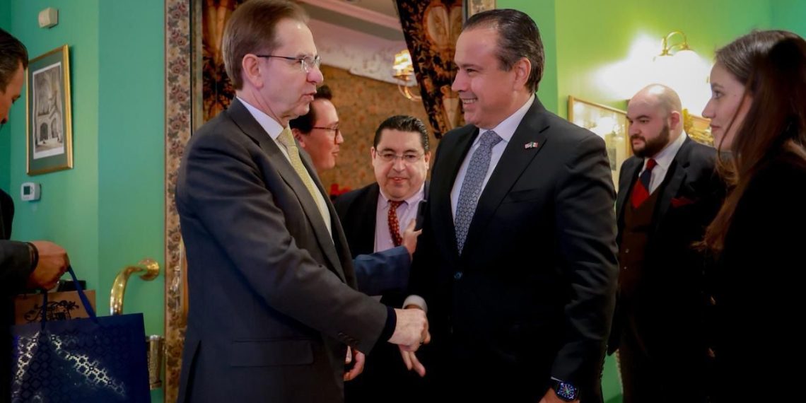 Impulsa Toño Astiazarán agenda binacional con Embajador de México y organizaciones en Washington para acercar oportunidades a Hermosillo
