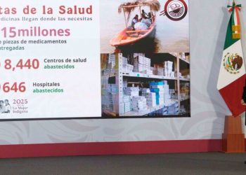 Sheinbaum habla sobre farmacéuticas incumplidas