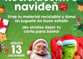 Realiza Ayuntamiento de Hermosillo este sábado Reciclacentro navideño*