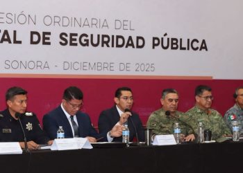 Presiden autoridades de los tres niveles de gobierno XXIV Sesión Ordinaria del Consejo Estatal de Seguridad Pública
