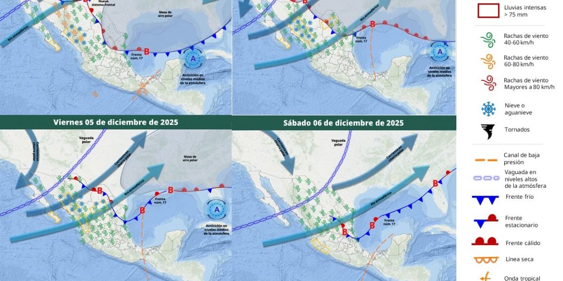 Se esperan descensos de temperaturas durante los próximos días en Sonora: CEPC