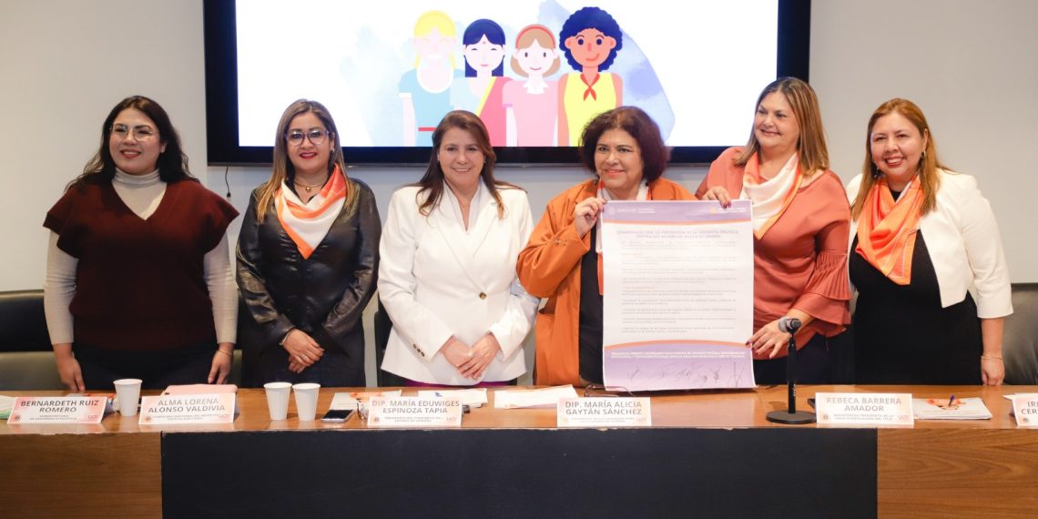 Instala el Congreso de Sonora la Mesa Naranja para prevenir y erradicar la violencia política contra las mujeres