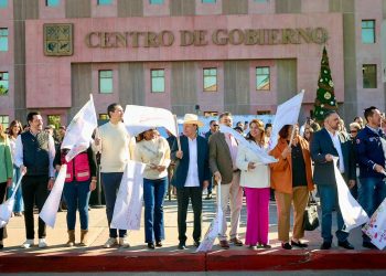 Gobernador Durazo inicia Operativo Navideño con más de 250 mil apoyos para familias de todo el estado