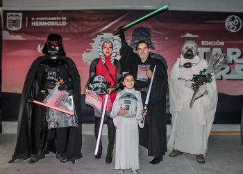 Viven familias hermosillenses una Víactiva al estilo Star Wars