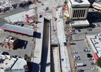 Paso a desnivel de Colosio y Solidaridad registra 90% de avance: Toño Astiazarán