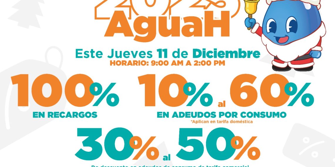 Invita Agua de Hermosillo a Jornada de Descuentos en colonia Perisur
