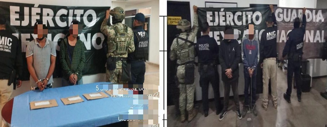 Mesa Estatal de Seguridad asegura más de un millón de dosis de droga y detiene a 163 personas en operativos por Sonora