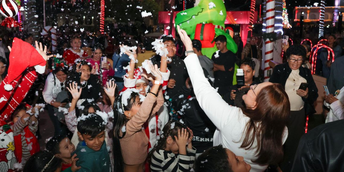 Con gran éxito inicia el Ayuntamiento de Guaymas y Sistema DIF actividades navideñas