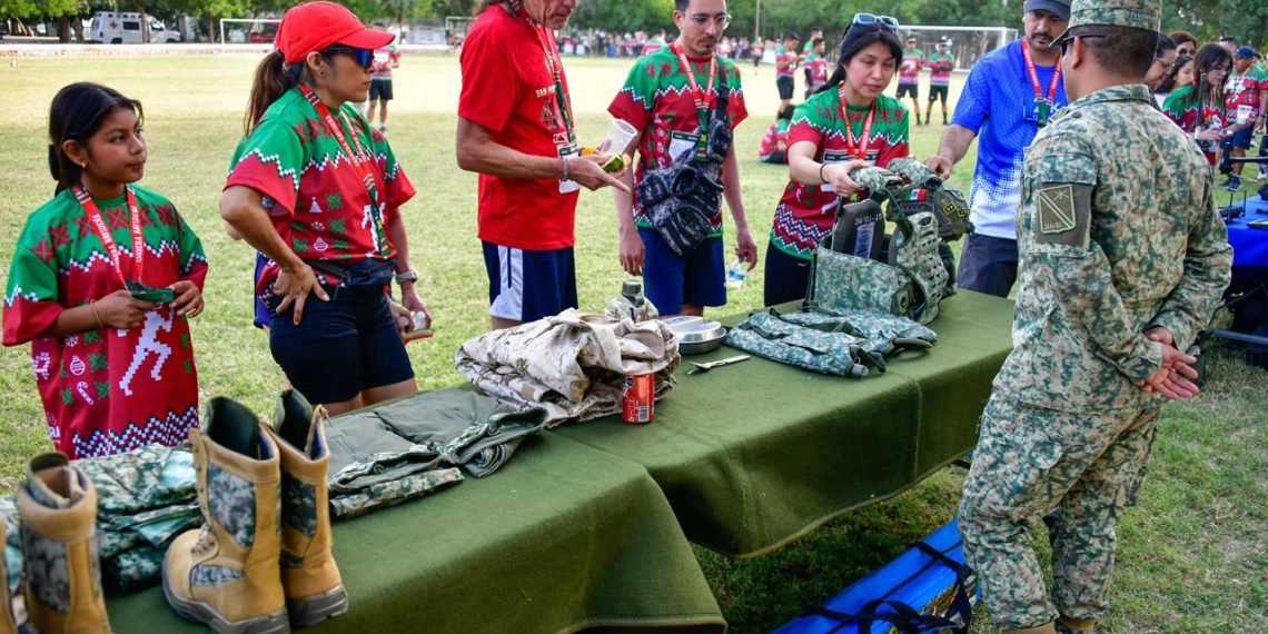 4A Zona Militar e Instituto Sonorense de la Juventud realizan carrera y posada