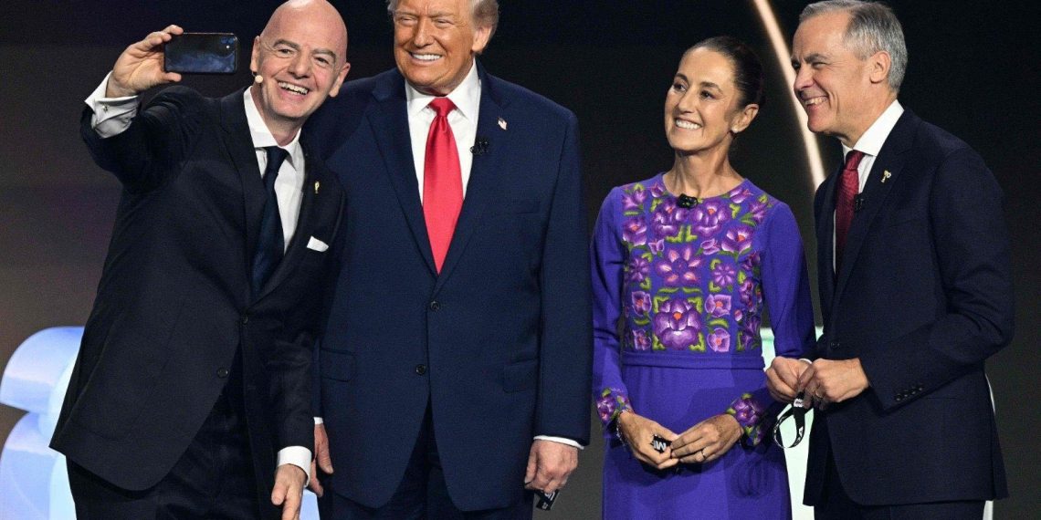 Por primera vez, Sheinbaum, Trump y Carney juntos