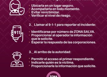Zonas SALVA son lugares seguros para mujeres en riesgo o peligro