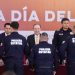 Gobernador Durazo duplica estado de fuerza con más patrullas y reconoce a policías en su día