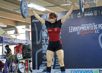 Brillan pesistas sonorenses en el Estatal Abierto de Halterofilia