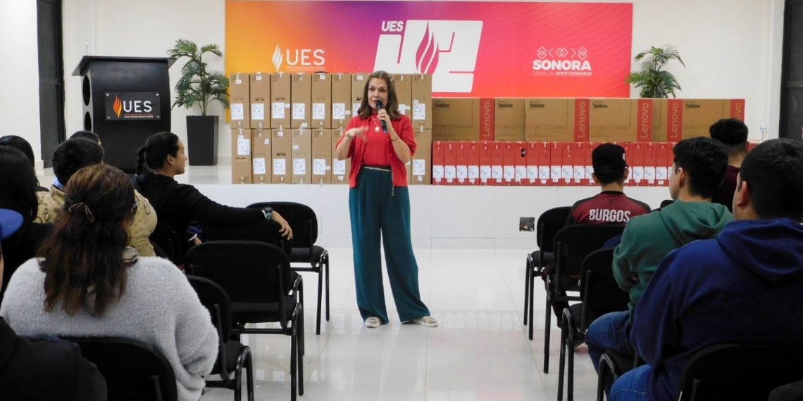 Fortalece Gobierno de Sonora infraestructura tecnológica de la UES con equipos de cómputo