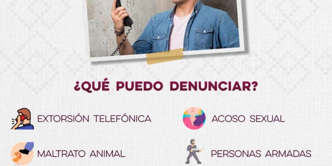 Personal de la SSPC Sonora socializa función de línea 089 de denuncia anónima