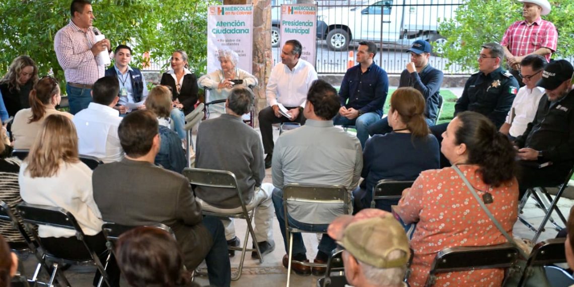Acerca Toño Astiazarán servicios municipales a Villa de Seris con Miércoles en tu Colonia
