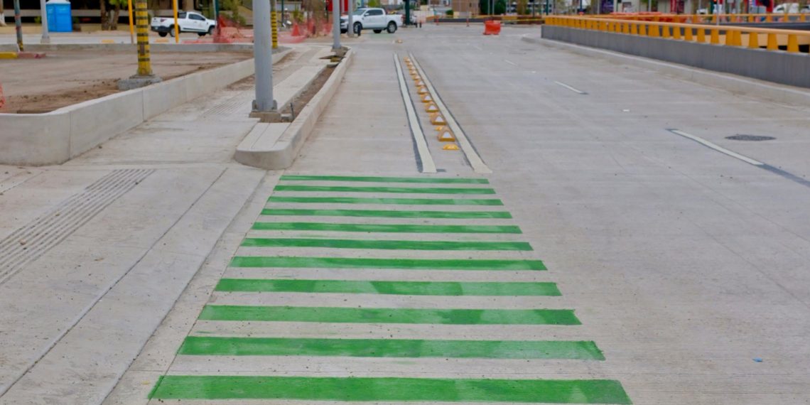 Brinda paso a desnivel Colosio y Solidaridad espacio a ciclistas con 3 mil metros lineales de ciclo carriles