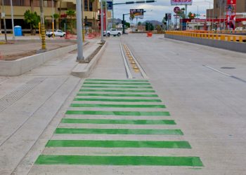 Brinda paso a desnivel Colosio y Solidaridad espacio a ciclistas con 3 mil metros lineales de ciclo carriles