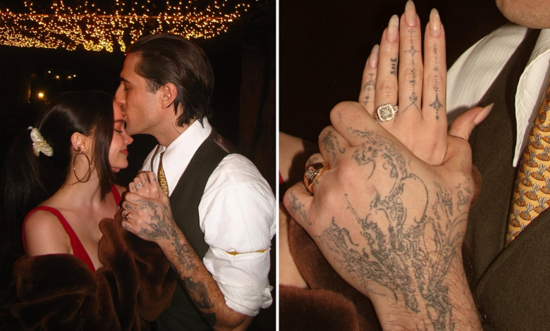 Dove Cameron y Damiano David hacen oficial su compromiso