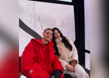 Peso Pluma y Kenia Os presumen su romántica escapada a Aspen