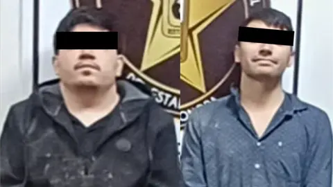 Capturan a dos hombres con armamento en Bácum