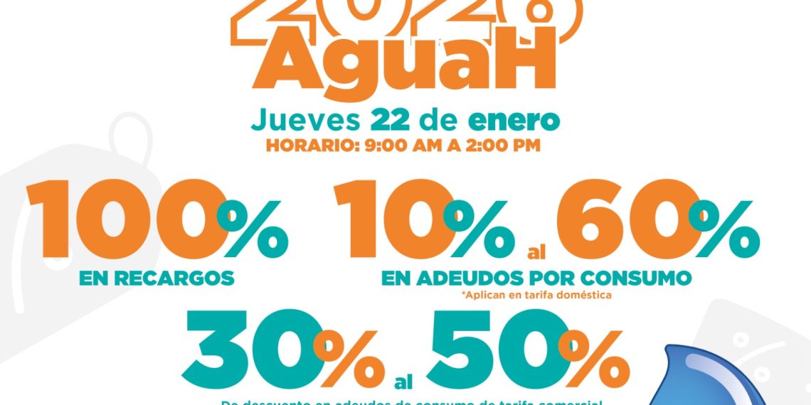 Invita Agua de Hermosillo a Jornada de Descuentos en colonia Los Olivos