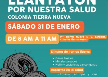 Realizará Ayuntamiento de Hermosillo jornada de “Llantatón por nuestra salud” en Tierra Nueva