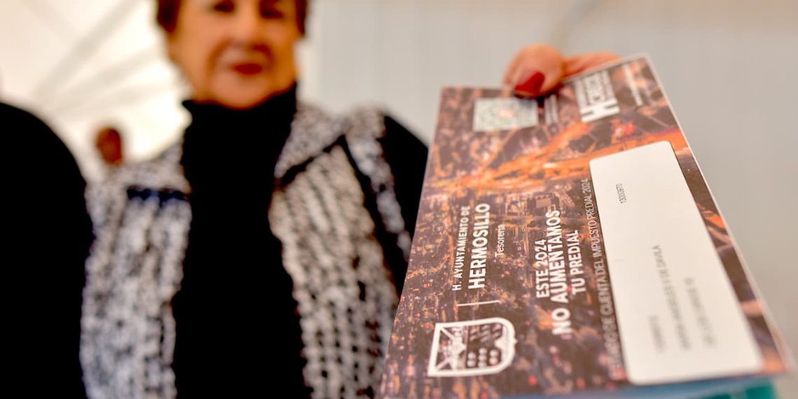 Otorga Ayuntamiento de Hermosillo 50% de descuento en el Predial 2026 a grupos vulnerables