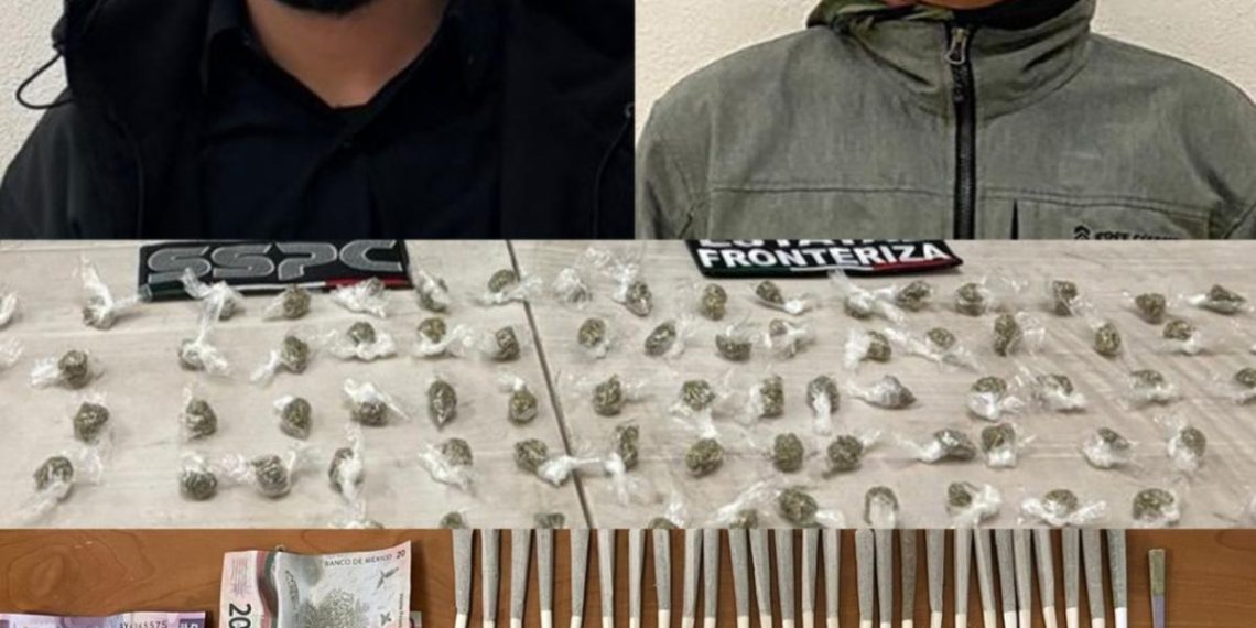 Operativo de la División de Operaciones Fronteriza de la PESP incauta narcótico en Nogales