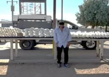 Autoridades aseguran más de 200 kg de metanfetamina en Sonora