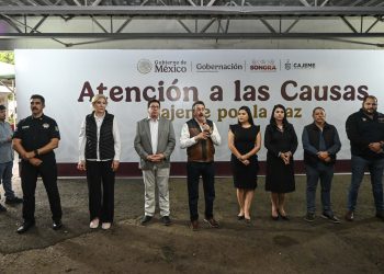 Encabeza Javier Lamarque jornada de servicio por la paz y seguridad social en Cajeme