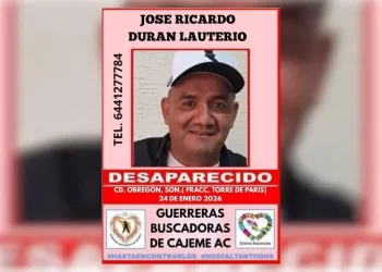 Desaparece expolicía de Ciudad Obregón