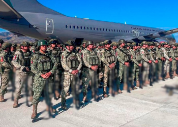 Llegan mil 600 militares a Sinaloa para reforzar seguridad
