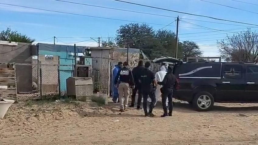 FGJES informa sobre localización de cuerpo enterrado en diligencia de cateo en Puerto Peñasco