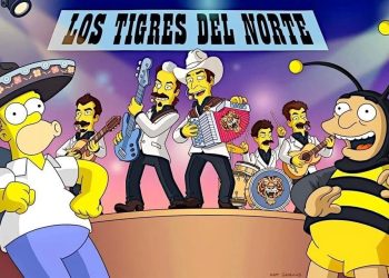 Los Tigres del Norte rugen con ‘Los Simpson’